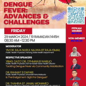 WEBINAR DENGUE FEVER: ADVANCES & CHALLENGES